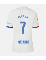 Barcelona Ferran Torres #7 Vieraspaita 2023-24 Lyhythihainen